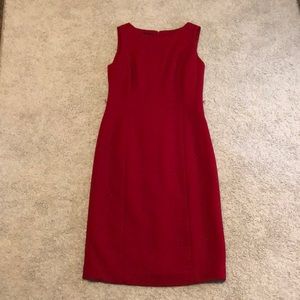 Talbots red dress. Size 2